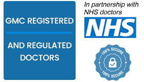 NHS and GMC registered and Regulated Doctors